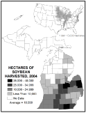 Hectares of Soybean